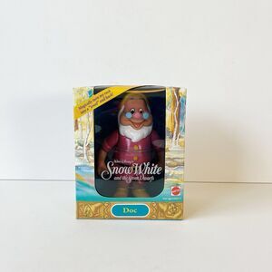 1992 Mattel Disney Snow White and the 7 Dwarfs Doc Doll Magic Color Change